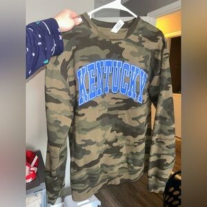 Kentucky Camouflage Sweatshirt